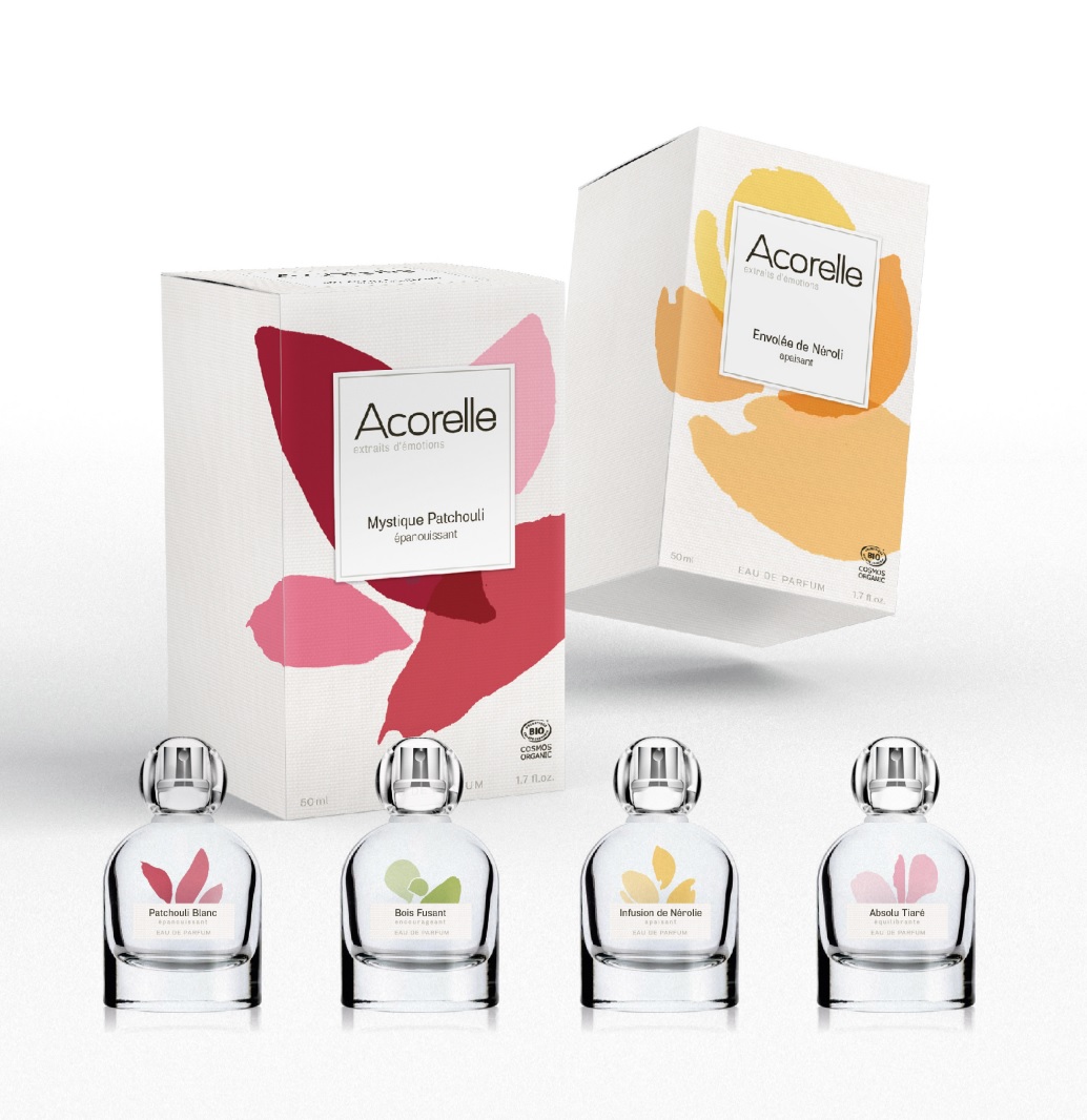 Acorelle parfums - Design moderne et épuré